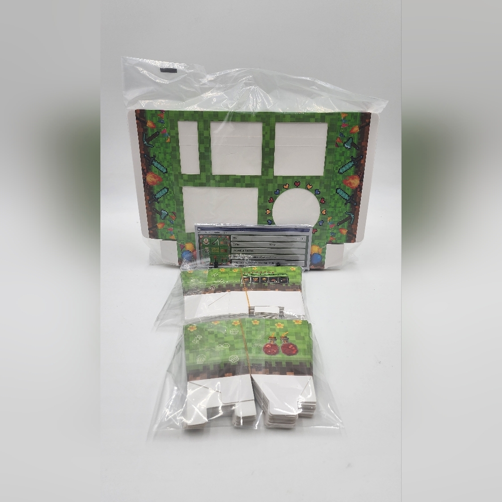 Minecraft Style Birthday Party Favor Boxes – Goodie Treat Boxes